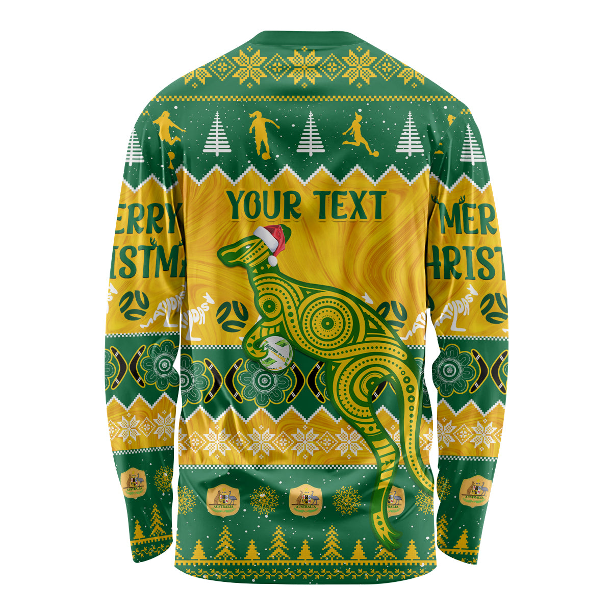 personalised-australia-soccer-christmas-long-sleeve-shirt-all-i-want-for-xmas-is-matildas