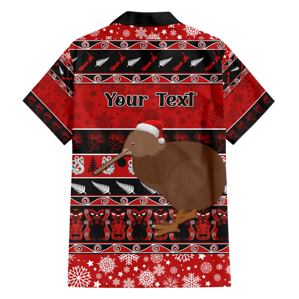 personalised-new-zealand-christmas-hawaiian-shirt-aotearoa-kiwi-meri-kirihimete-red-version