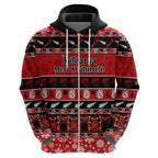 personalised-new-zealand-christmas-hoodie-aotearoa-kiwi-meri-kirihimete-red-version