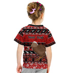 personalised-new-zealand-christmas-kid-t-shirt-aotearoa-kiwi-meri-kirihimete-red-version