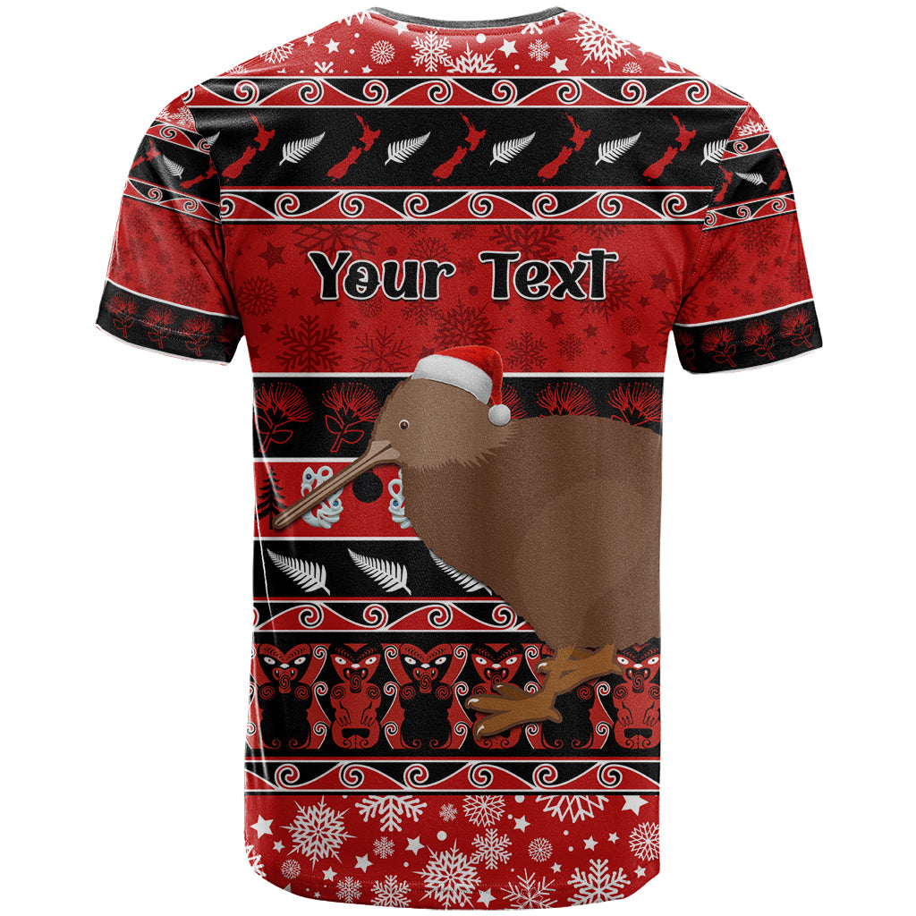 personalised-new-zealand-christmas-t-shirt-aotearoa-kiwi-meri-kirihimete-red-version