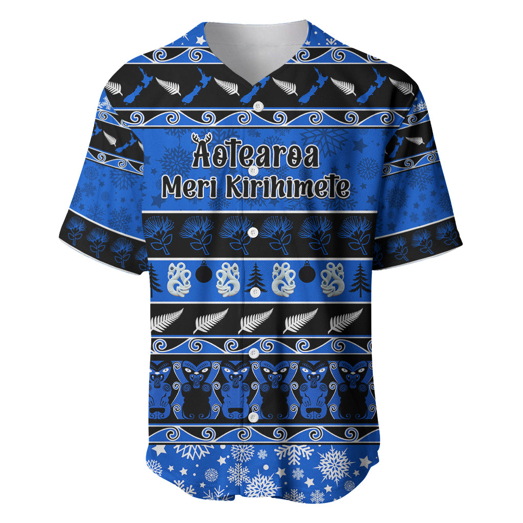 personalised-new-zealand-christmas-baseball-jersey-aotearoa-kiwi-meri-kirihimete-blue-version