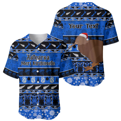 personalised-new-zealand-christmas-baseball-jersey-aotearoa-kiwi-meri-kirihimete-blue-version