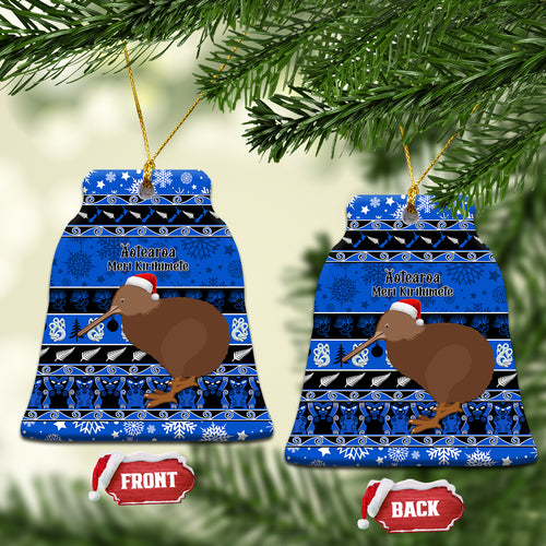 new-zealand-christmas-ceramic-ornament-aotearoa-kiwi-meri-kirihimete-blue-version