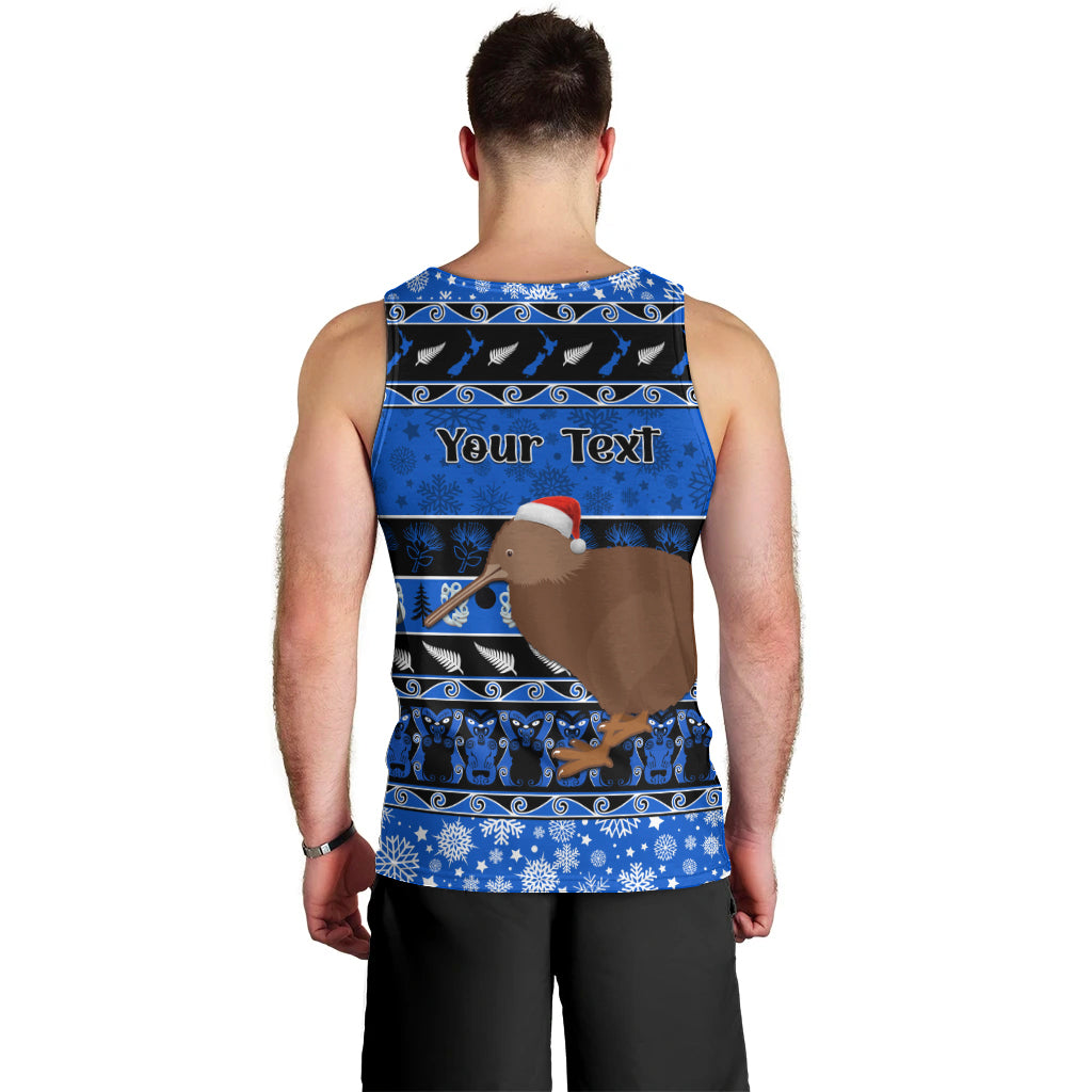 personalised-new-zealand-christmas-men-tank-top-aotearoa-kiwi-meri-kirihimete-blue-version