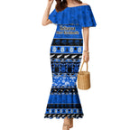 personalised-new-zealand-christmas-mermaid-dress-aotearoa-kiwi-meri-kirihimete-blue-version