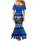 personalised-new-zealand-christmas-mermaid-dress-aotearoa-kiwi-meri-kirihimete-blue-version