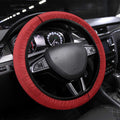 Tonga And Australia Rugby Steering Wheel Cover Mate Maa Tongan Ngatu Mix Kangaroos Aboriginal