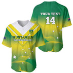 Custom Australia Rugby Baseball Jersey 2024 Kangaroos - Gradient Sporty Style
