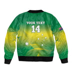 Custom Australia Rugby Bomber Jacket 2024 Kangaroos - Gradient Sporty Style