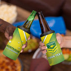 Personalised Australia Rugby 4 in 1 Can Cooler Tumbler 2024 Kangaroos - Gradient Sporty Style