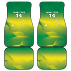 Custom Australia Rugby Car Mats 2024 Kangaroos - Gradient Sporty Style
