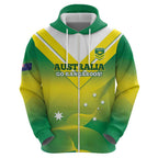 Custom Australia Rugby Hoodie 2024 Kangaroos - Gradient Sporty Style