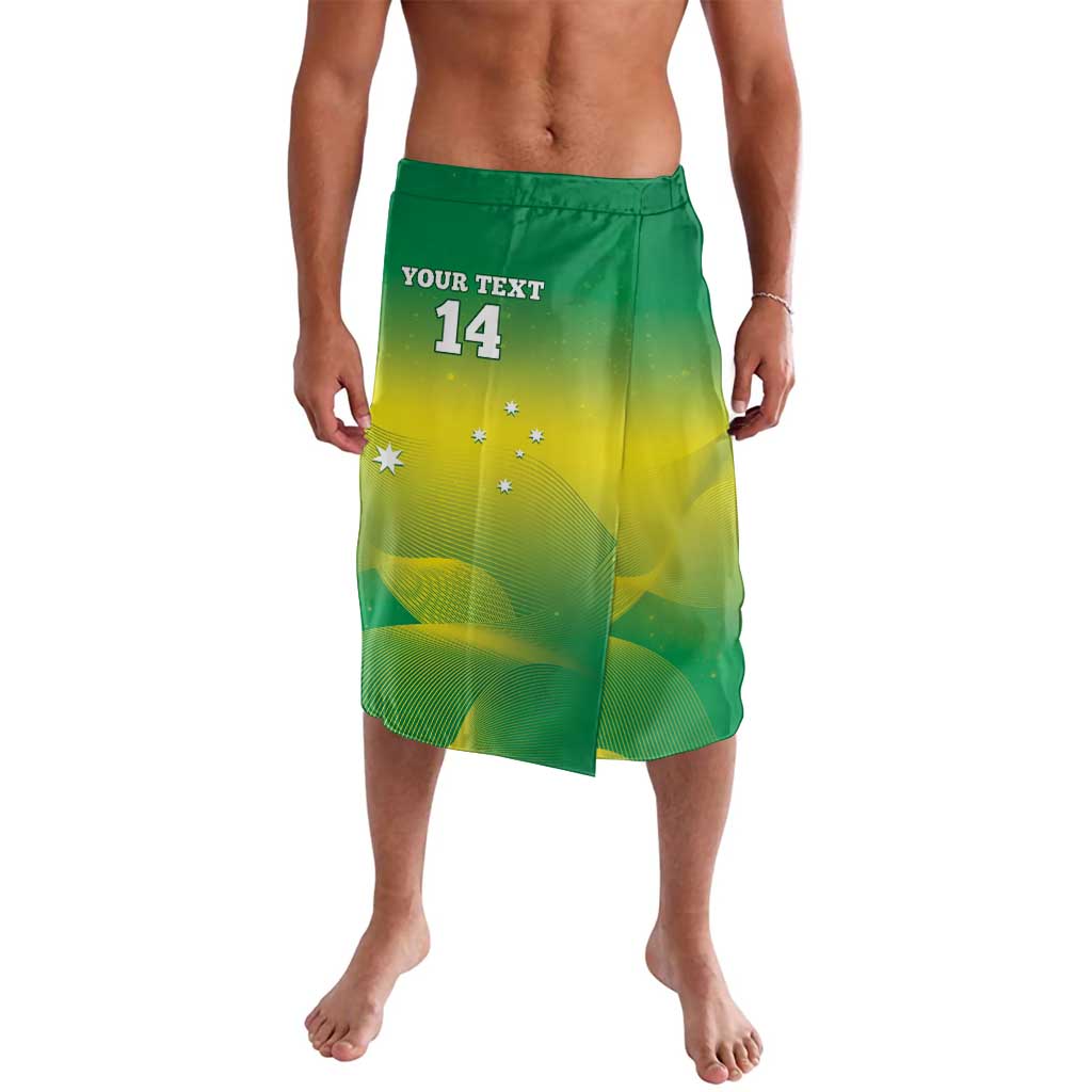 Custom Australia Rugby Lavalava 2024 Kangaroos - Gradient Sporty Style
