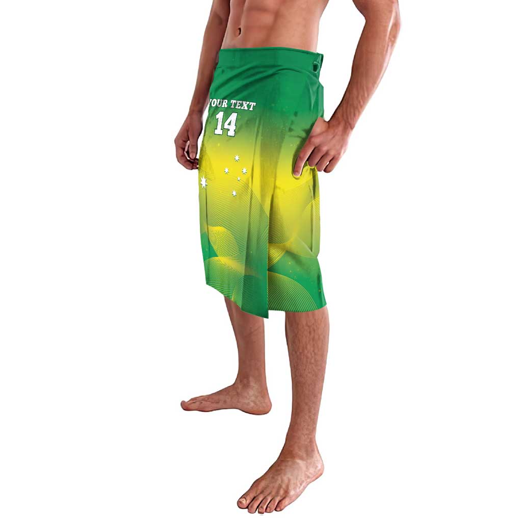 Custom Australia Rugby Lavalava 2024 Kangaroos - Gradient Sporty Style