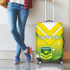 Custom Australia Rugby Luggage Cover 2024 Kangaroos - Gradient Sporty Style