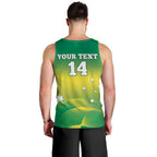 Custom Australia Rugby Men Tank Top 2024 Kangaroos - Gradient Sporty Style