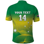 Custom Australia Rugby Polo Shirt 2024 Kangaroos - Gradient Sporty Style