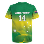 Custom Australia Rugby Rugby Jersey 2024 Kangaroos - Gradient Sporty Style