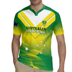 Custom Australia Rugby Rugby Jersey 2024 Kangaroos - Gradient Sporty Style