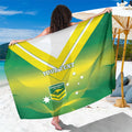 Custom Australia Rugby Sarong 2024 Kangaroos - Gradient Sporty Style