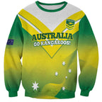Custom Australia Rugby Sweatshirt 2024 Kangaroos - Gradient Sporty Style