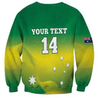 Custom Australia Rugby Sweatshirt 2024 Kangaroos - Gradient Sporty Style
