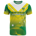 Custom Australia Rugby T Shirt 2024 Kangaroos - Gradient Sporty Style