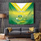 Custom Australia Rugby Tapestry 2024 Kangaroos - Gradient Sporty Style