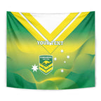 Custom Australia Rugby Tapestry 2024 Kangaroos - Gradient Sporty Style