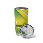 Personalised Australia Rugby Tumbler Cup 2024 Kangaroos - Gradient Sporty Style