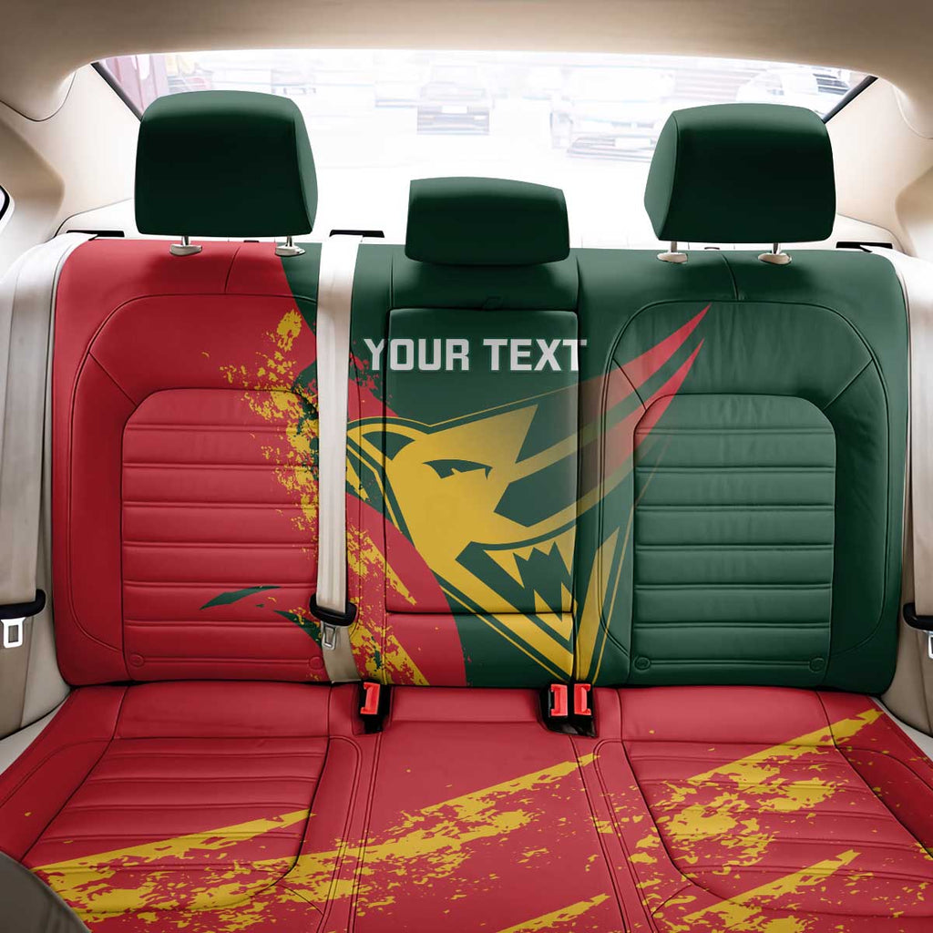 Custom Australia Tasmania Cricket Back Car Seat Cover Go Tasmanian Tigers - Grunge Style