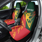 Custom Australia Tasmania Cricket Car Seat Cover Go Tasmanian Tigers - Grunge Style