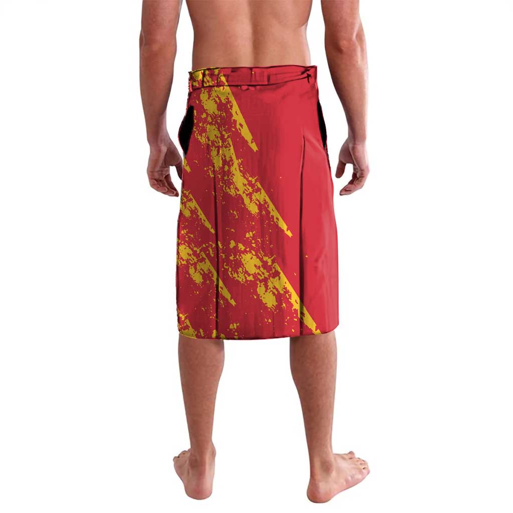 Custom Australia Tasmania Cricket Lavalava Go Tasmanian Tigers - Grunge Style