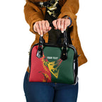 Custom Australia Tasmania Cricket Shoulder Handbag Go Tasmanian Tigers - Grunge Style