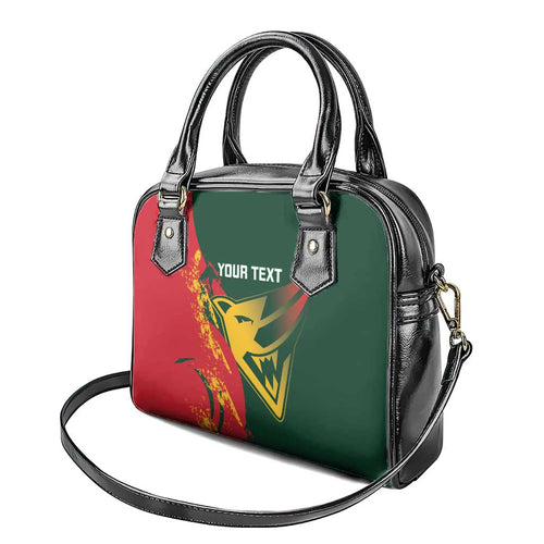 Custom Australia Tasmania Cricket Shoulder Handbag Go Tasmanian Tigers - Grunge Style