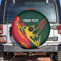 Custom Australia Tasmania Cricket Spare Tire Cover Go Tasmanian Tigers - Grunge Style