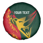 Custom Australia Tasmania Cricket Spare Tire Cover Go Tasmanian Tigers - Grunge Style
