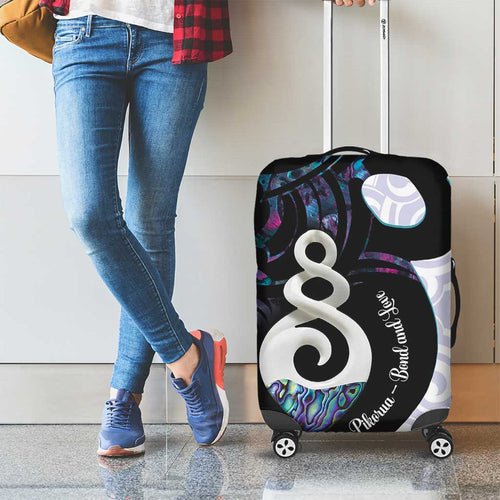 Aotearoa Pikorua Luggage Cover NZ Twist - Bond And Love