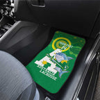Custom Australia Lacrosse Car Mats Go Aussie Shark Aboriginal Art