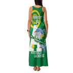 Custom Australia Lacrosse Family Matching Tank Maxi Dress and Hawaiian Shirt Go Aussie Shark Aboriginal Art