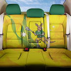 Personalised Australia Lacrosse Back Car Seat Cover Go Aussie Kangaroo Dynamic Style