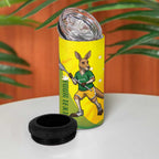 Personalised Australia Lacrosse 4 in 1 Can Cooler Tumbler Go Aussie Kangaroo Dynamic Style
