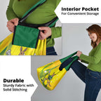 Personalised Australia Lacrosse Grocery Bag Go Aussie Kangaroo Dynamic Style