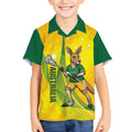 Personalised Australia Lacrosse Kid Hawaiian Shirt Go Aussie Kangaroo Dynamic Style