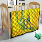 Personalised Australia Lacrosse Quilt Go Aussie Kangaroo Dynamic Style