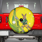 Personalised Australia Lacrosse Spare Tire Cover Go Aussie Kangaroo Dynamic Style