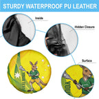 Personalised Australia Lacrosse Spare Tire Cover Go Aussie Kangaroo Dynamic Style