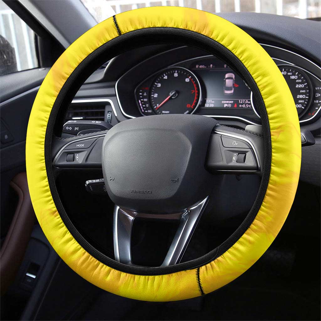 Australia Lacrosse Steering Wheel Cover Go Aussie Kangaroo Dynamic Style