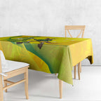 Personalised Australia Lacrosse Tablecloth Go Aussie Kangaroo Dynamic Style